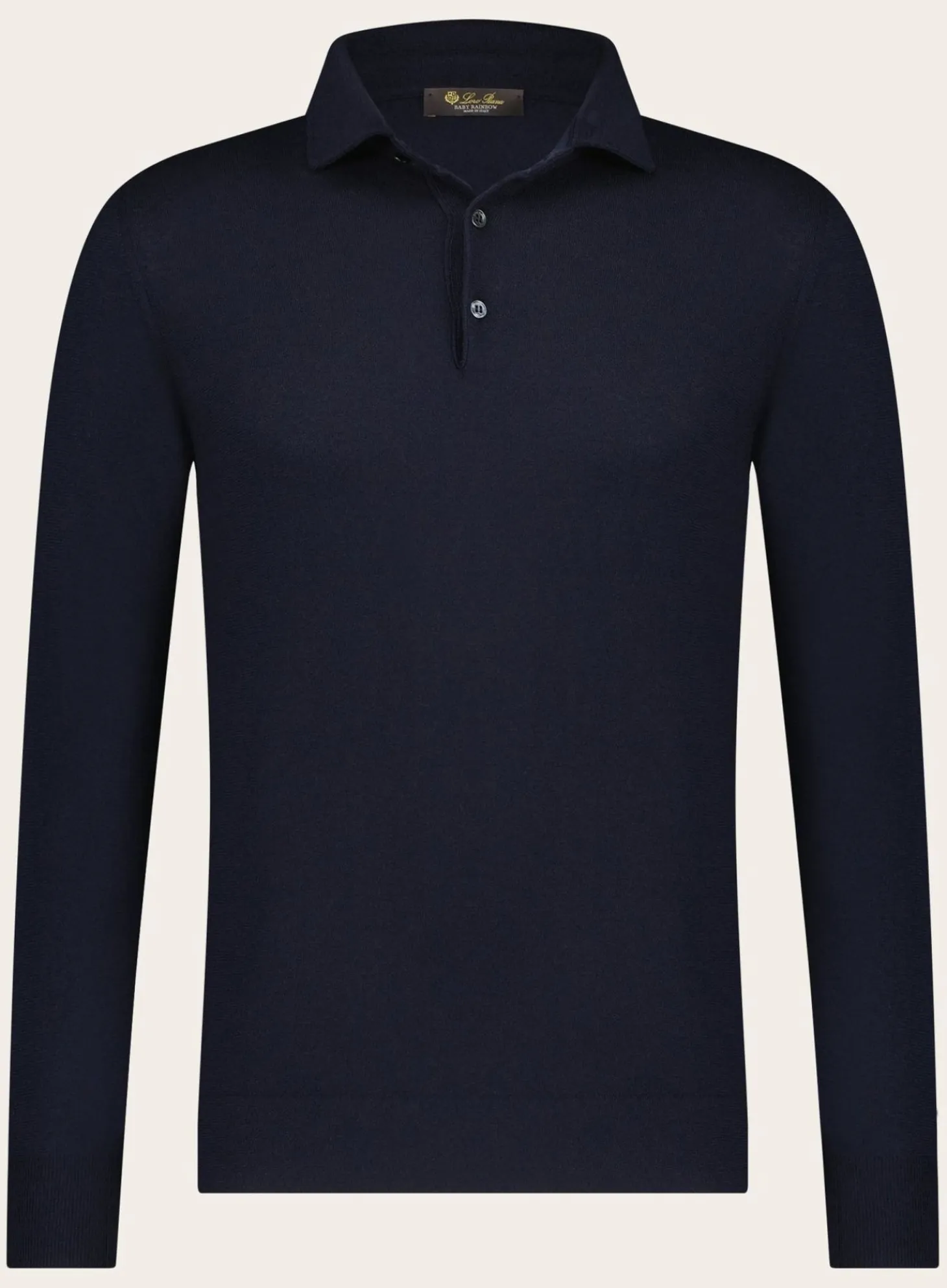 Baby Cashmere Lange Mouwen Polo
