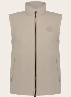 Bodywarmer Met Opstaande Kraag