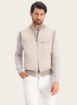 Bodywarmer Van Suede