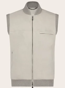 Bodywarmer Van Suede