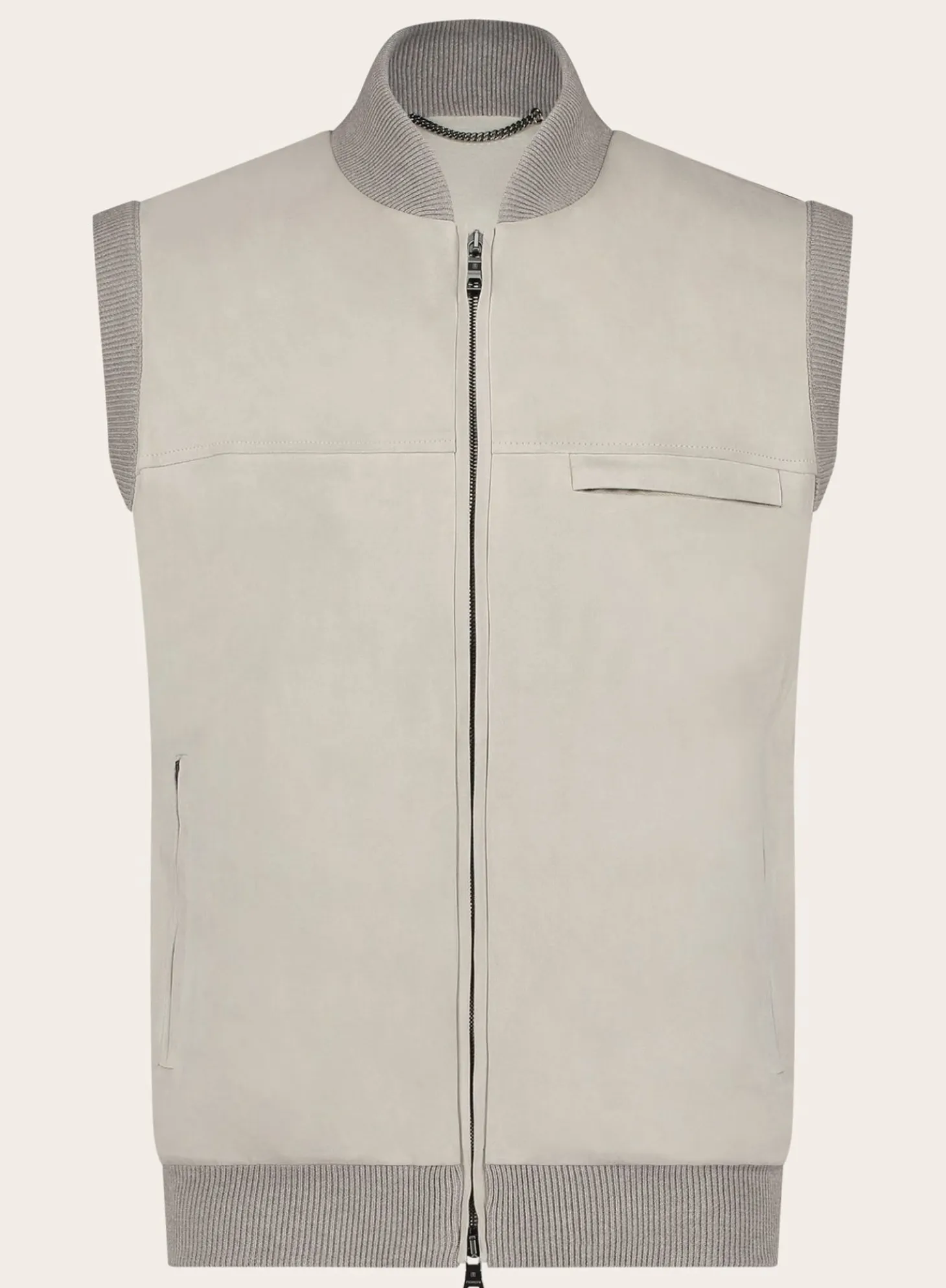 Bodywarmer Van Suede