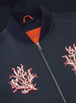 Bomberjack Met Print Van Wol, Zijde En Cashmere