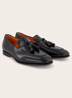 Carlos Tassel Loafers Van Leer