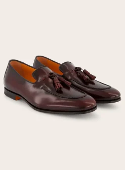Carlos Tassel Loafers Van Leer