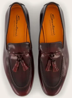 Carlos Tassel Loafers Van Leer