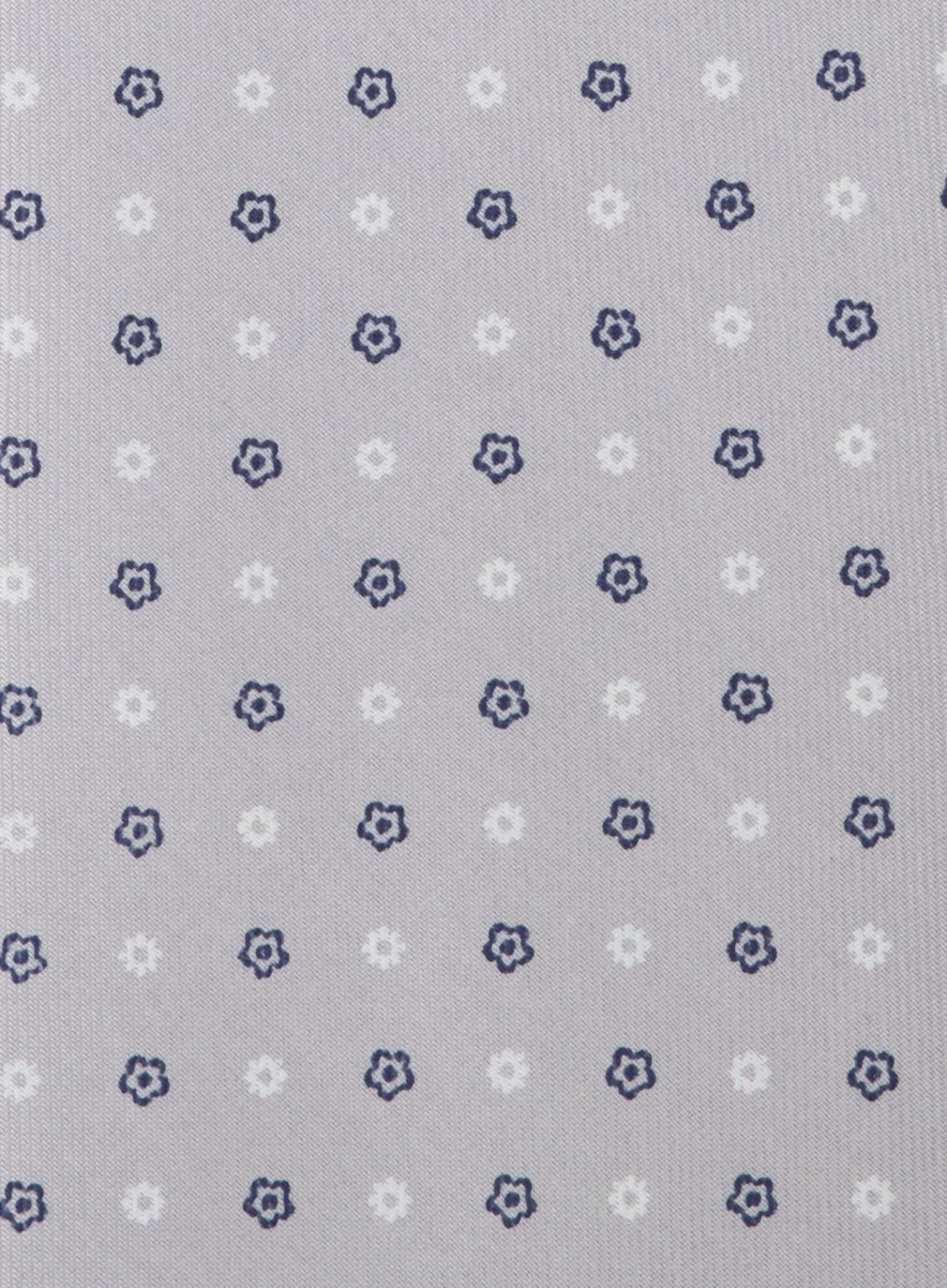 Classic Stropdas Met Print Van Zijde