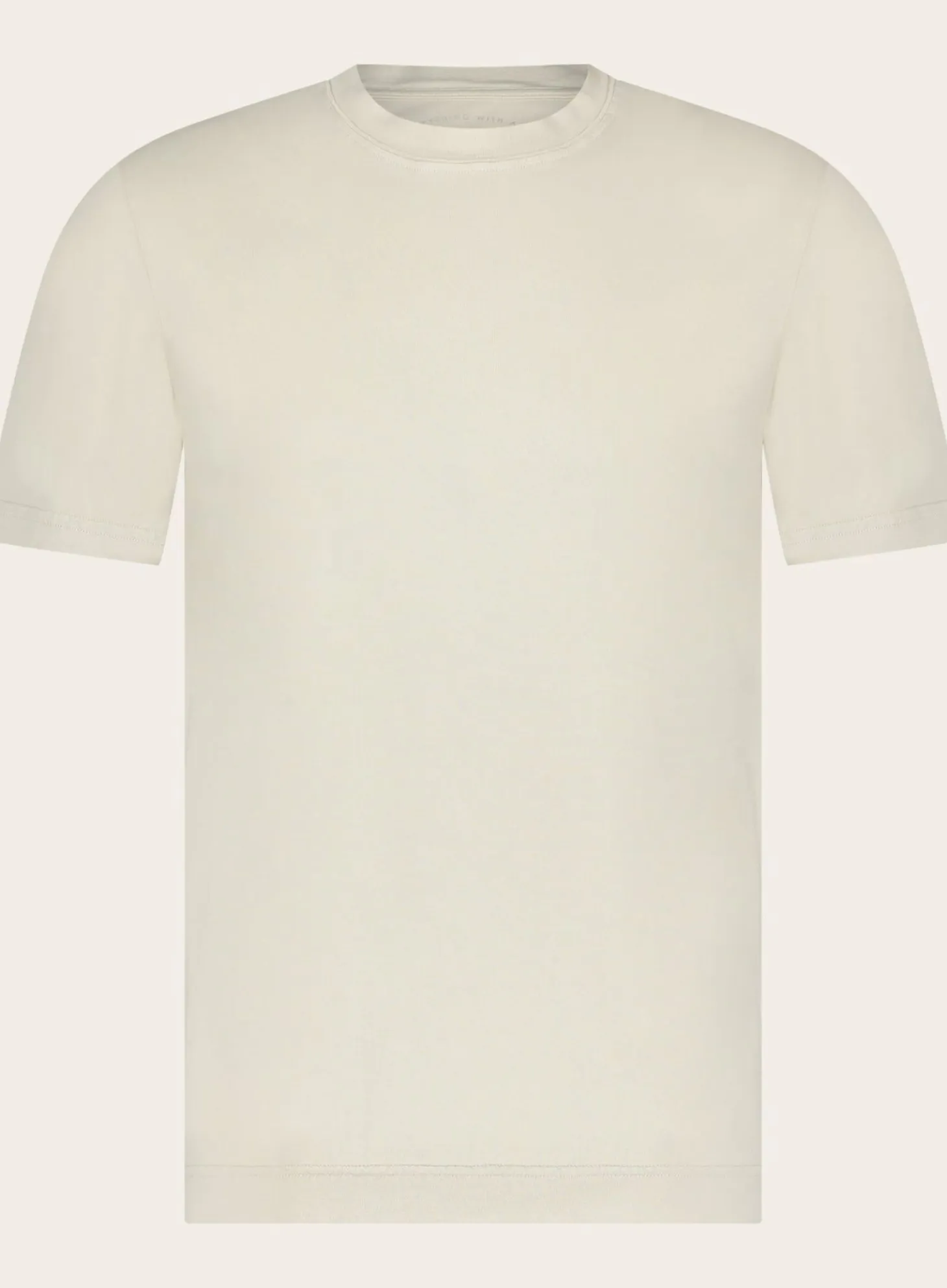 Crewneck T-Shirt Van Katoen
