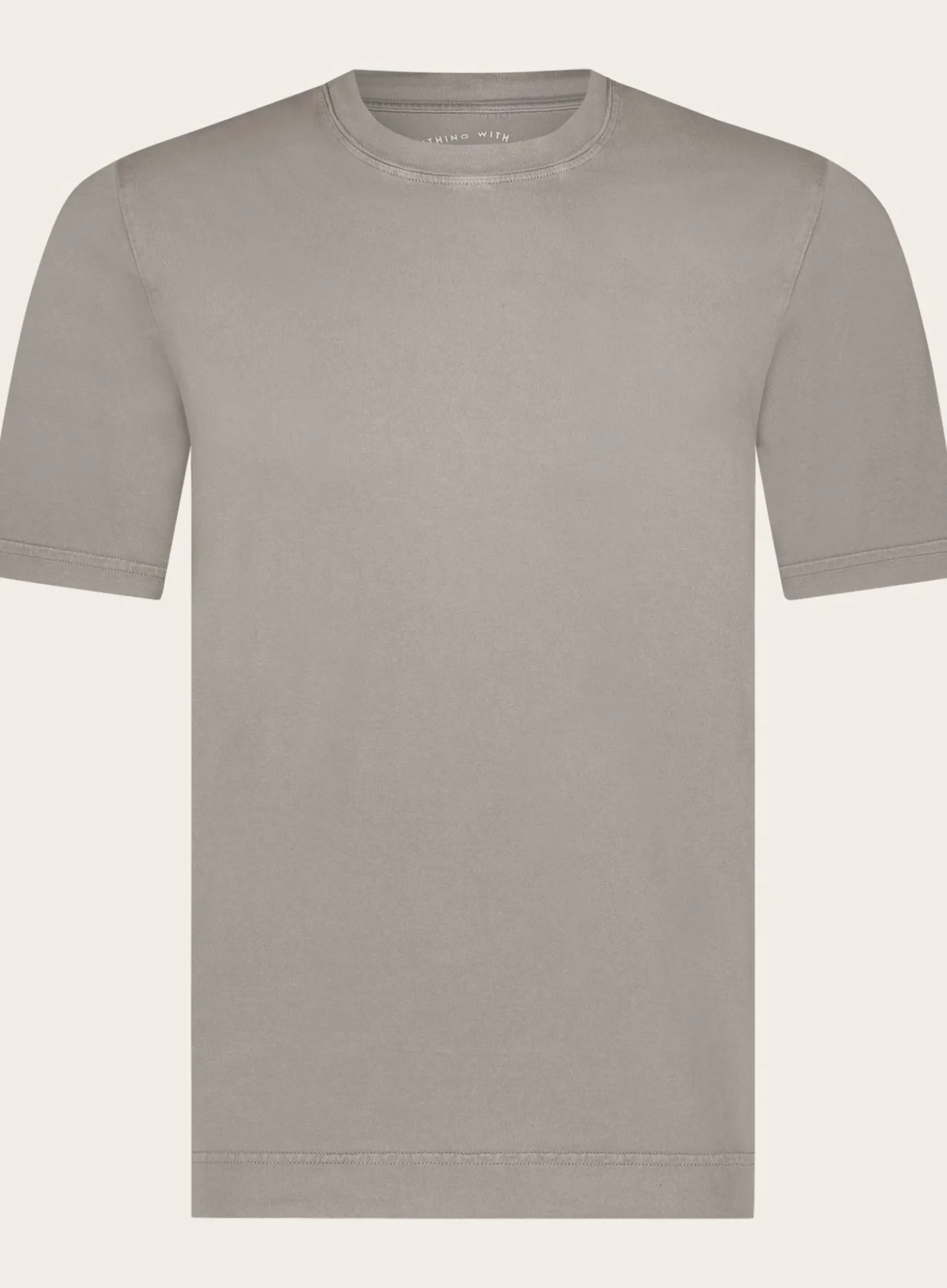 Crewneck T-Shirt Van Katoen