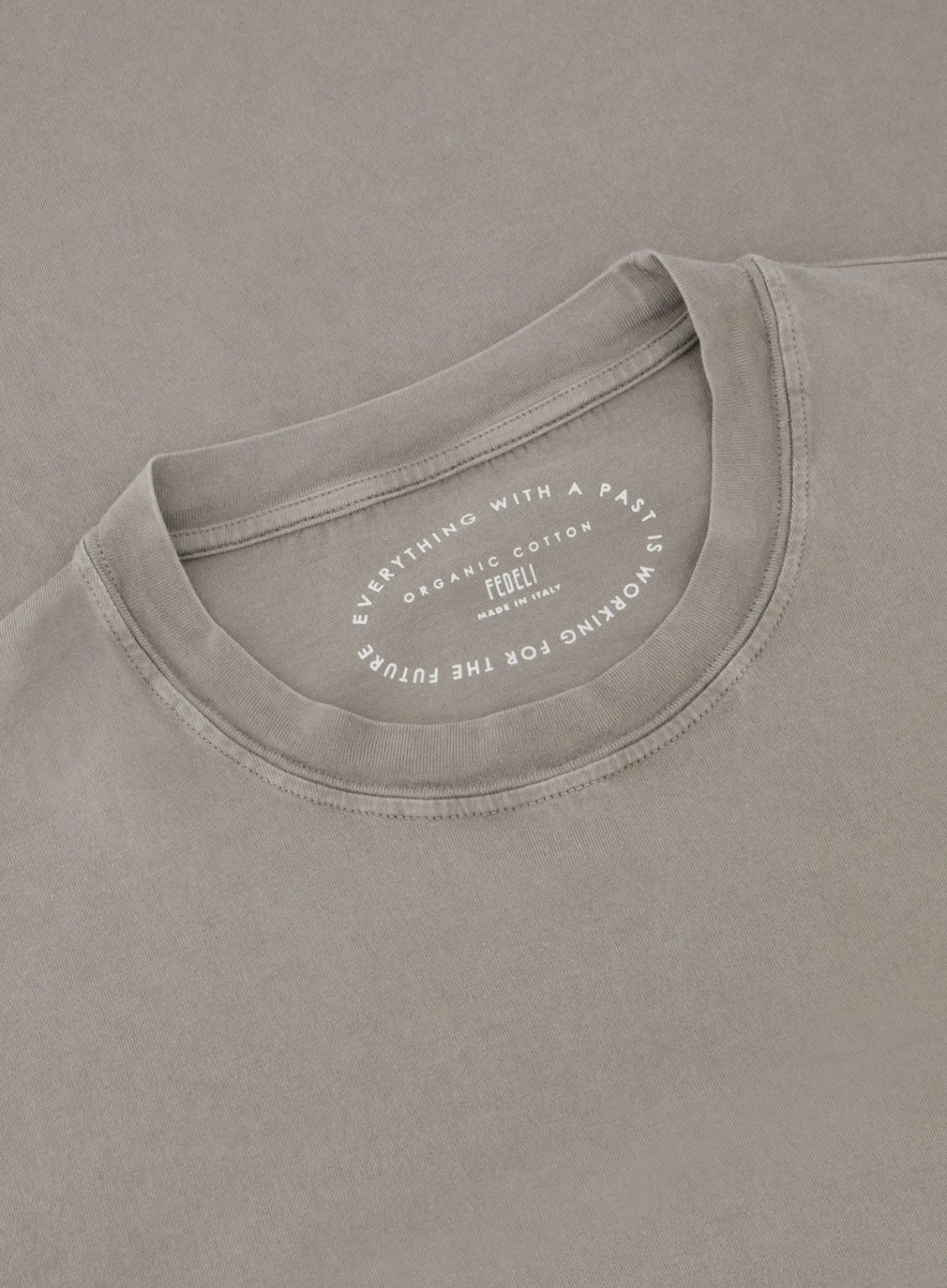 Crewneck T-Shirt Van Katoen