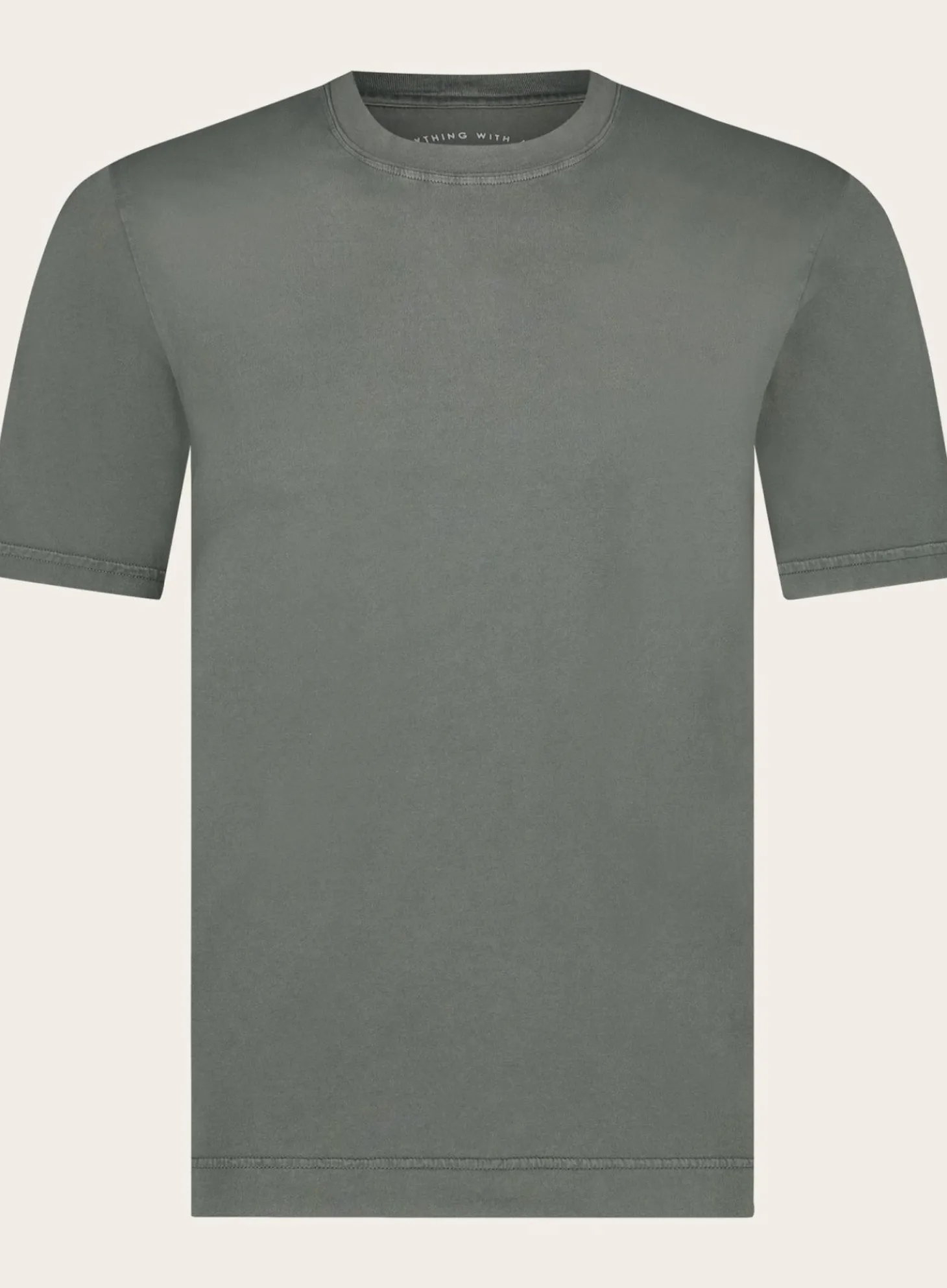 Crewneck T-Shirt Van Katoen