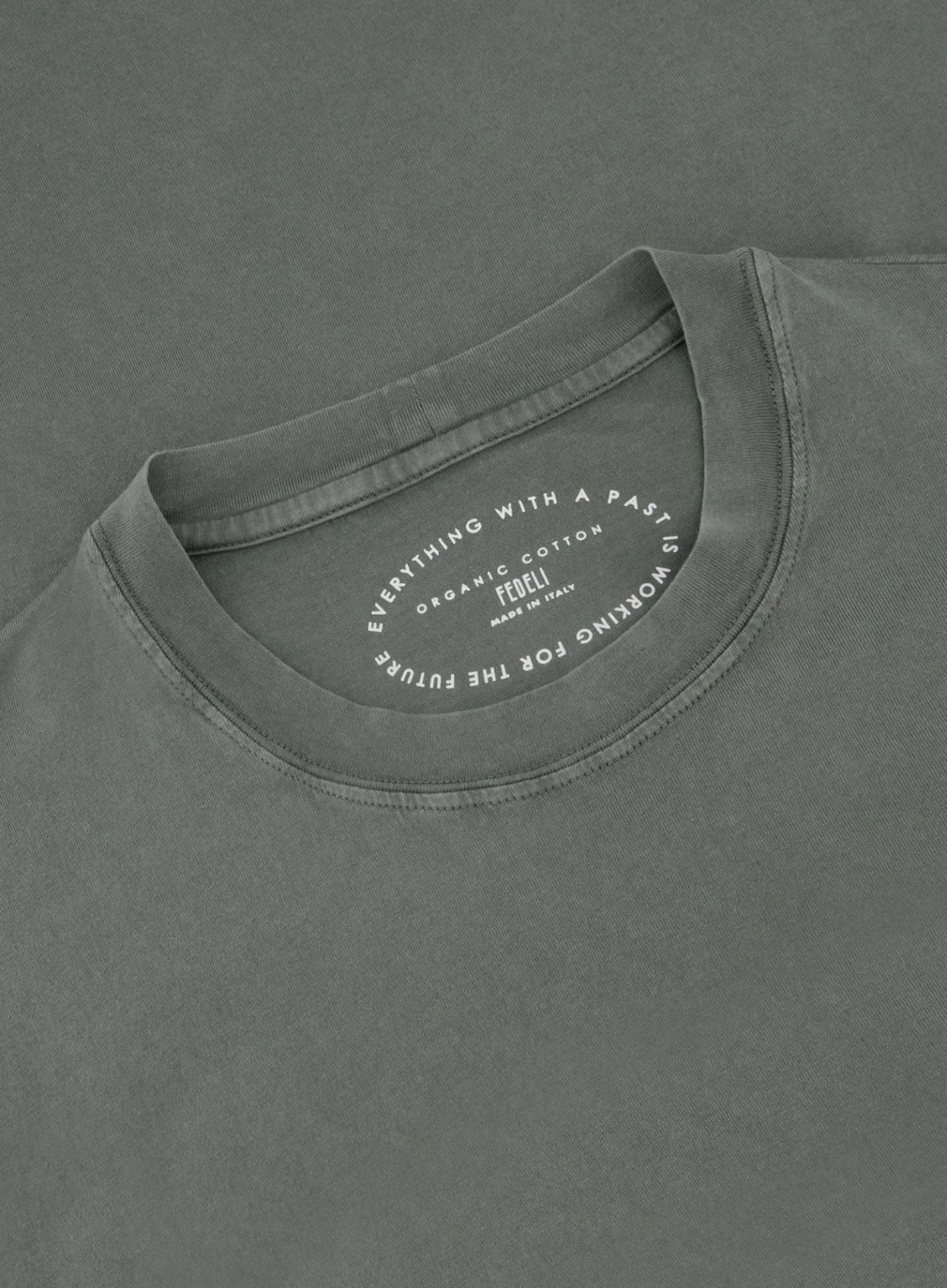 Crewneck T-Shirt Van Katoen