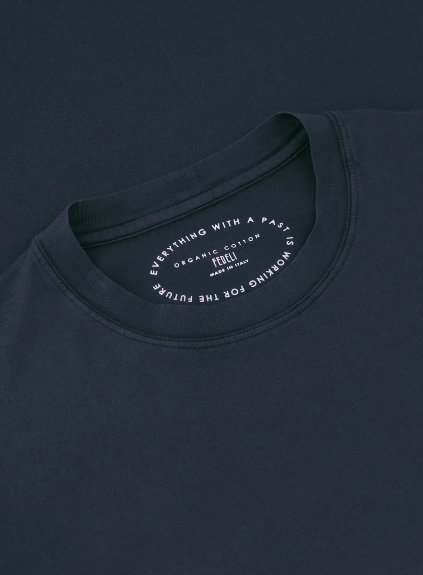 Crewneck T-Shirt Van Katoen