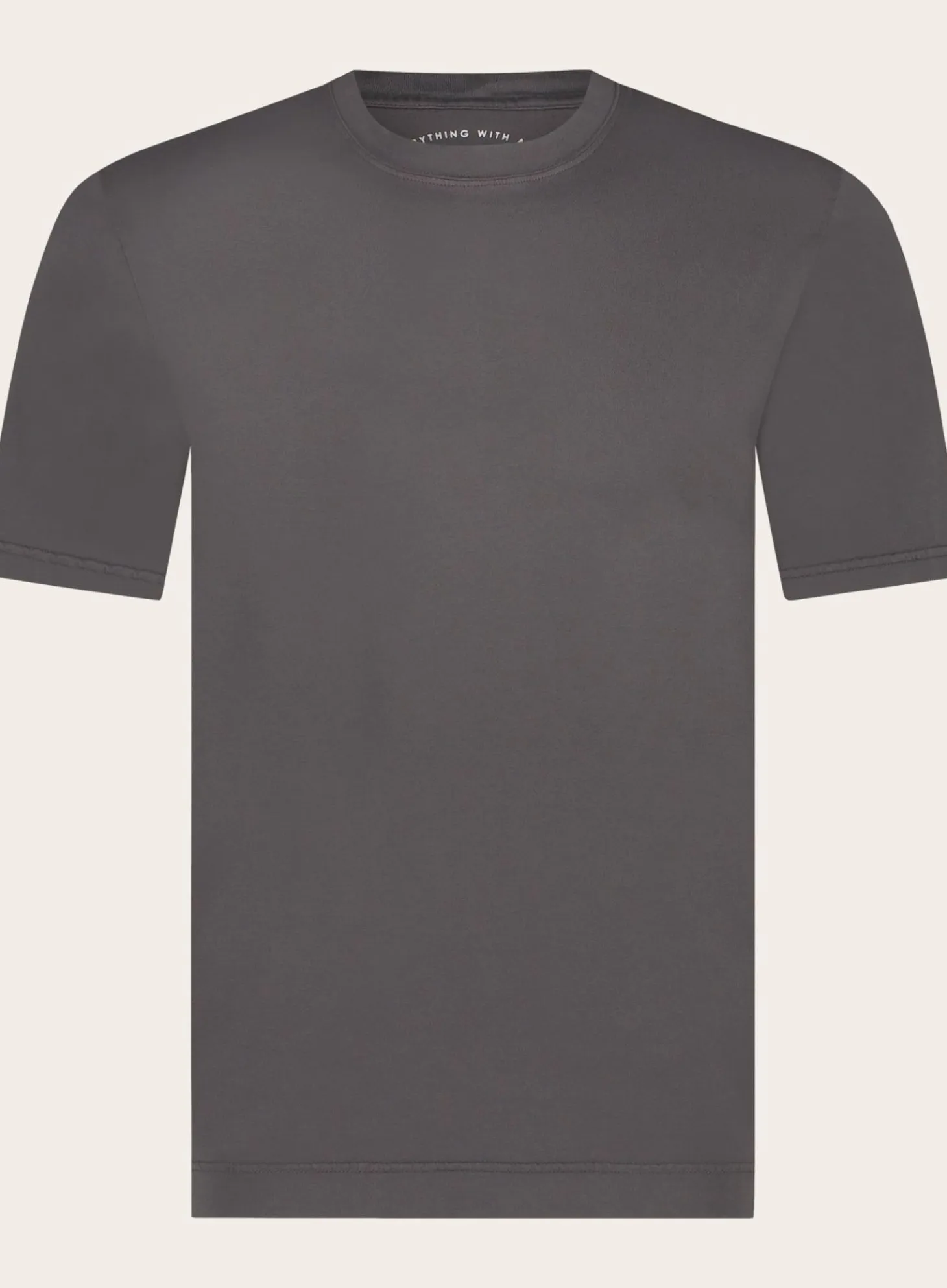 Crewneck T-Shirt Van Katoen