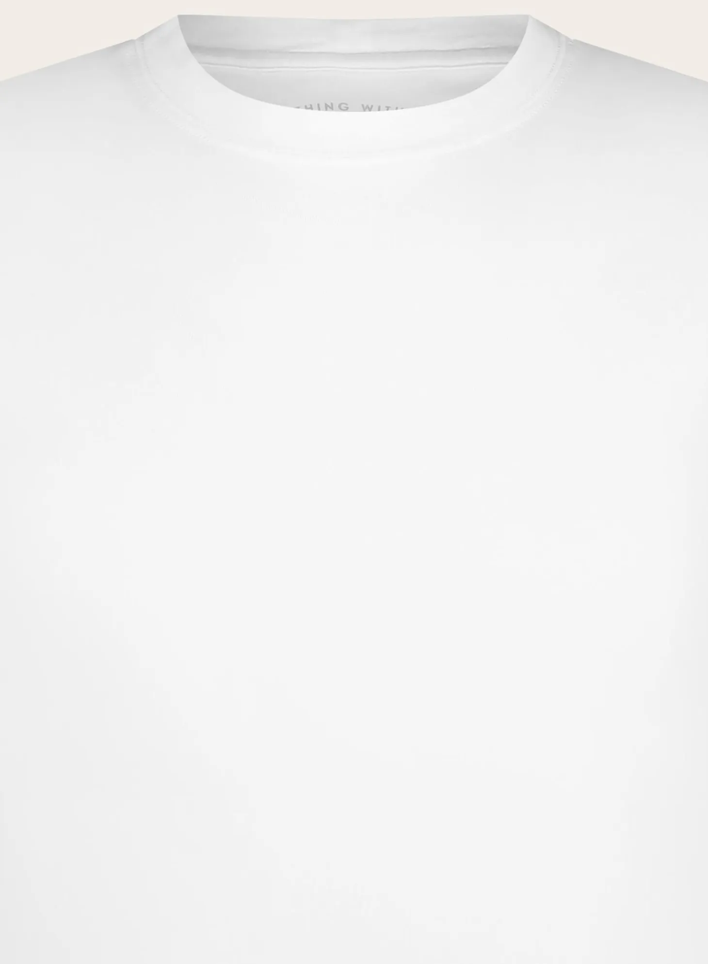 Crewneck T-Shirt Van Katoen