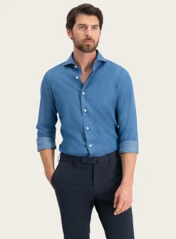 Denim Shirt Van Katoen