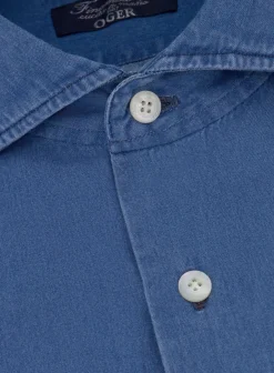 Denim Shirt Van Katoen
