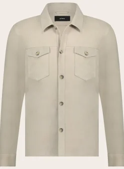 Dex Overshirt Van Suede