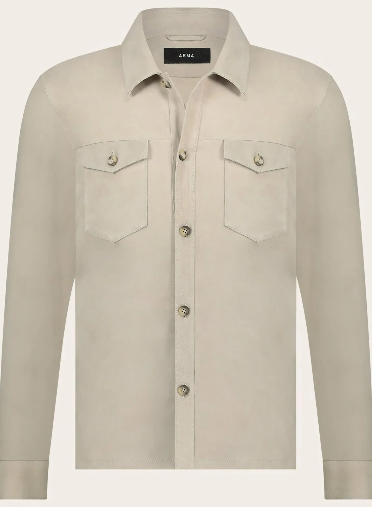 Dex Overshirt Van Suede