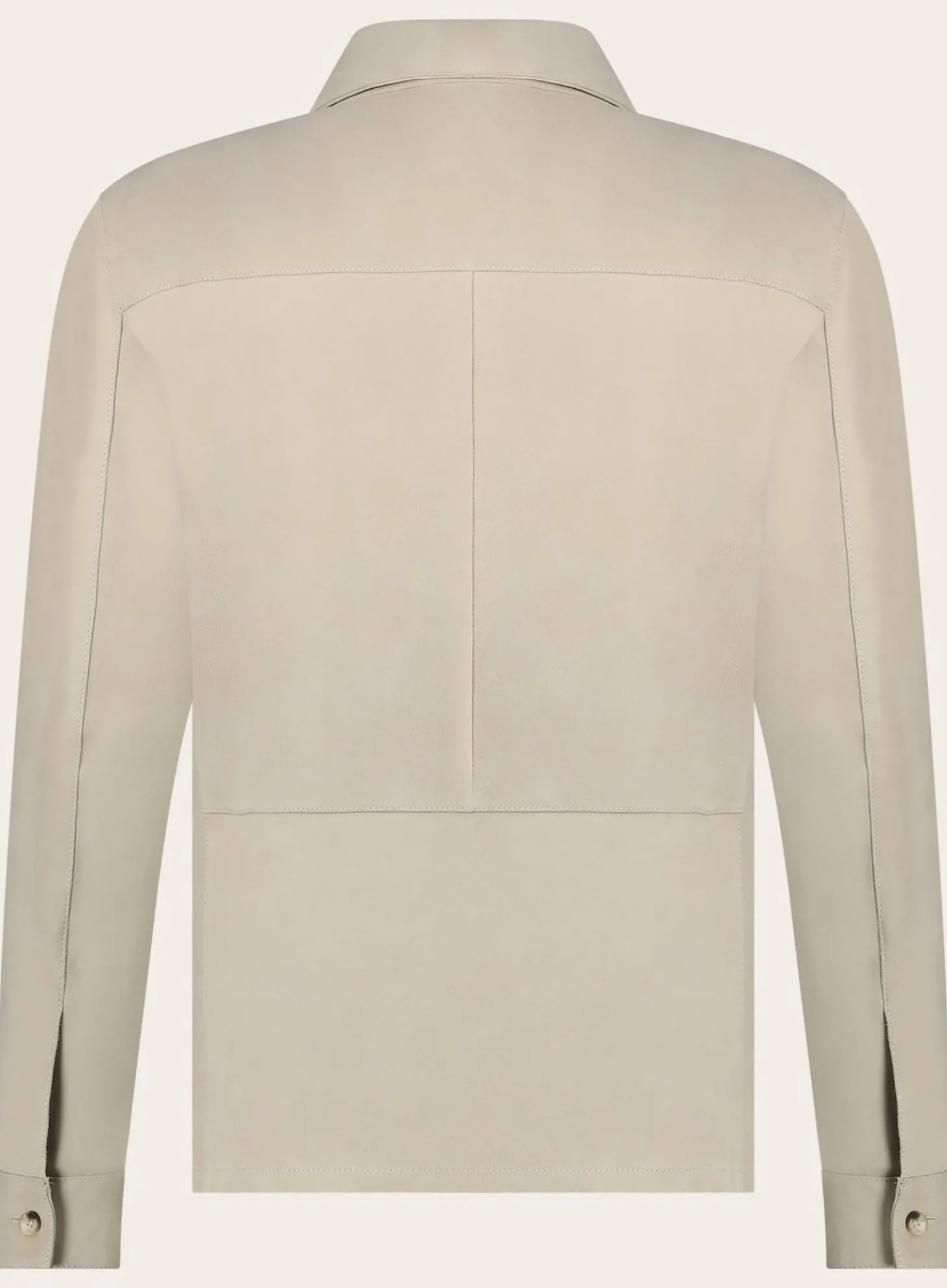 Dex Overshirt Van Suede