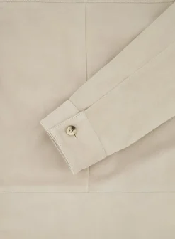 Dex Overshirt Van Suede