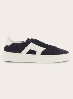 Double Buckle Sneakers Van Suede