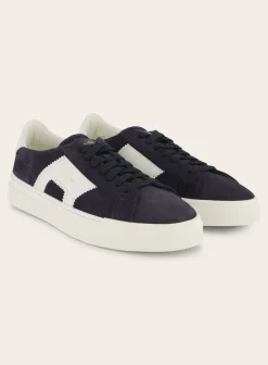 Double Buckle Sneakers Van Suede