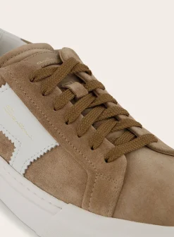 Double Buckle Sneakers Van Suede