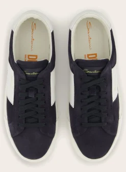 Double Buckle Sneakers Van Suede