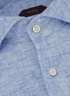Gemeleerd Shirt Van Katoen