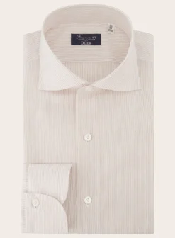Gestreept Shirt Van Katoen En Linnen