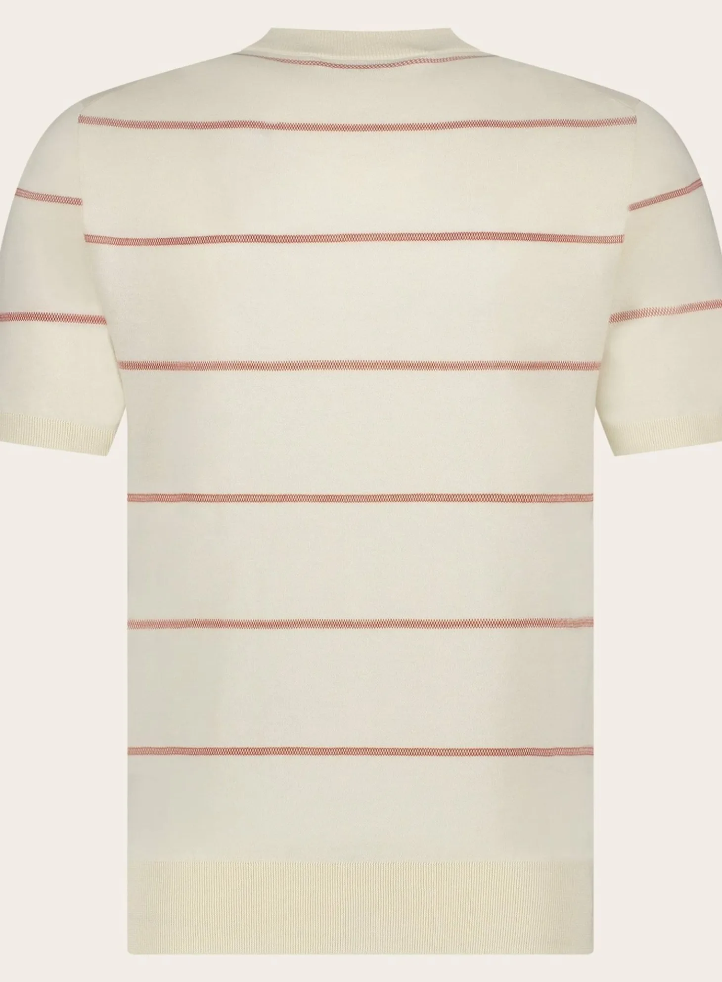 Gestreept T-Shirt Van Katoen En Cashmere