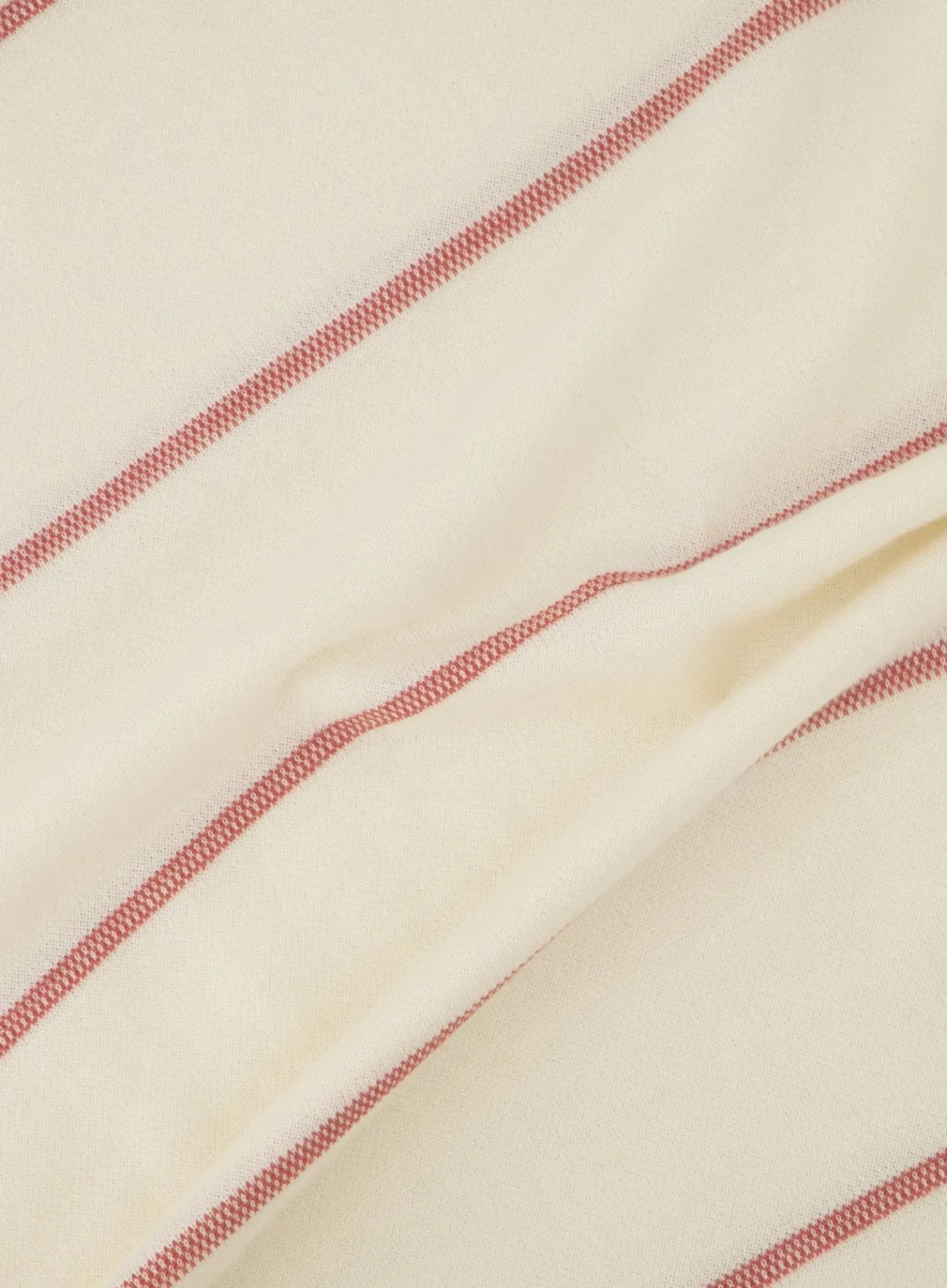 Gestreept T-Shirt Van Katoen En Cashmere