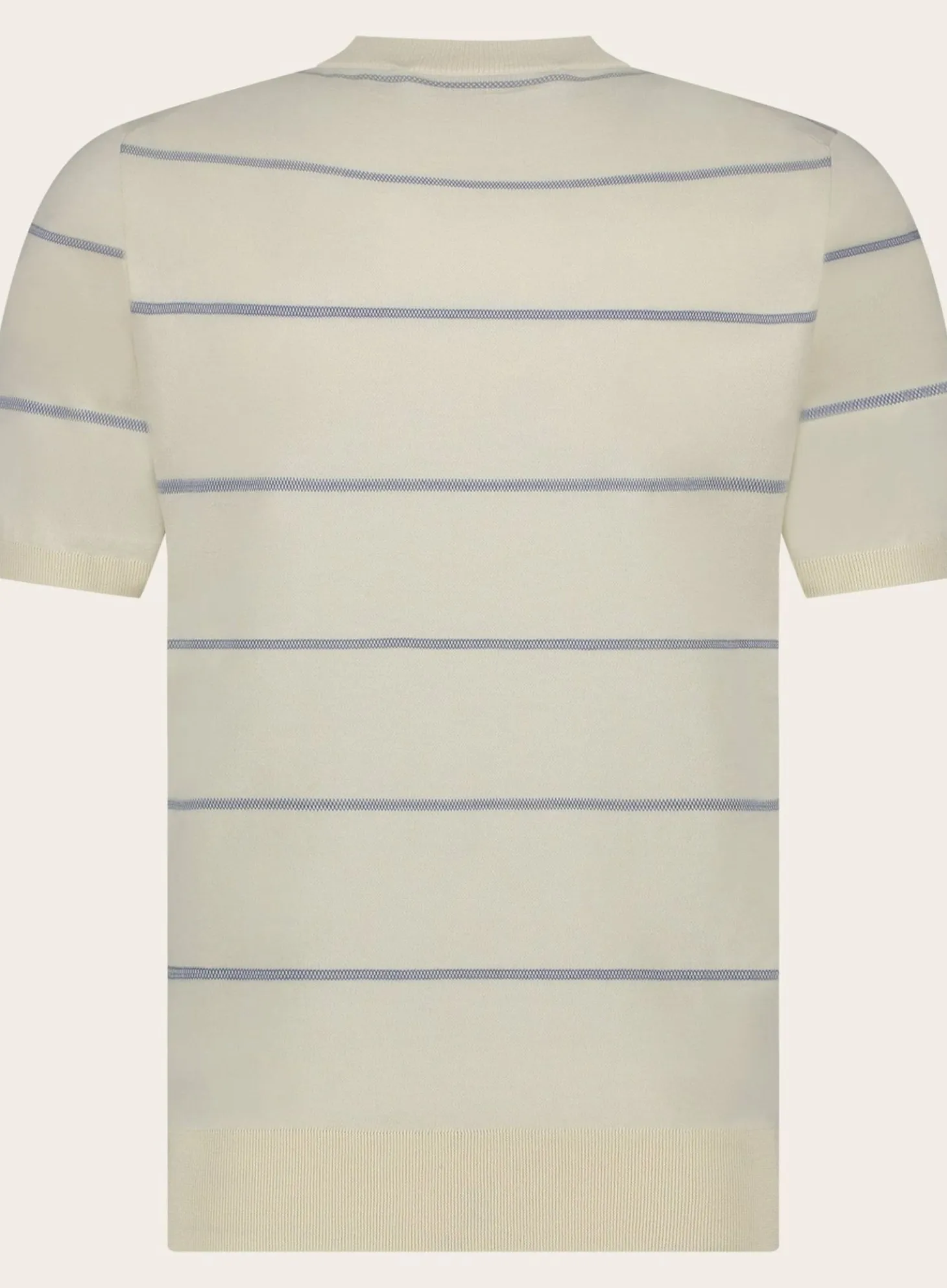 Gestreept T-Shirt Van Katoen En Cashmere