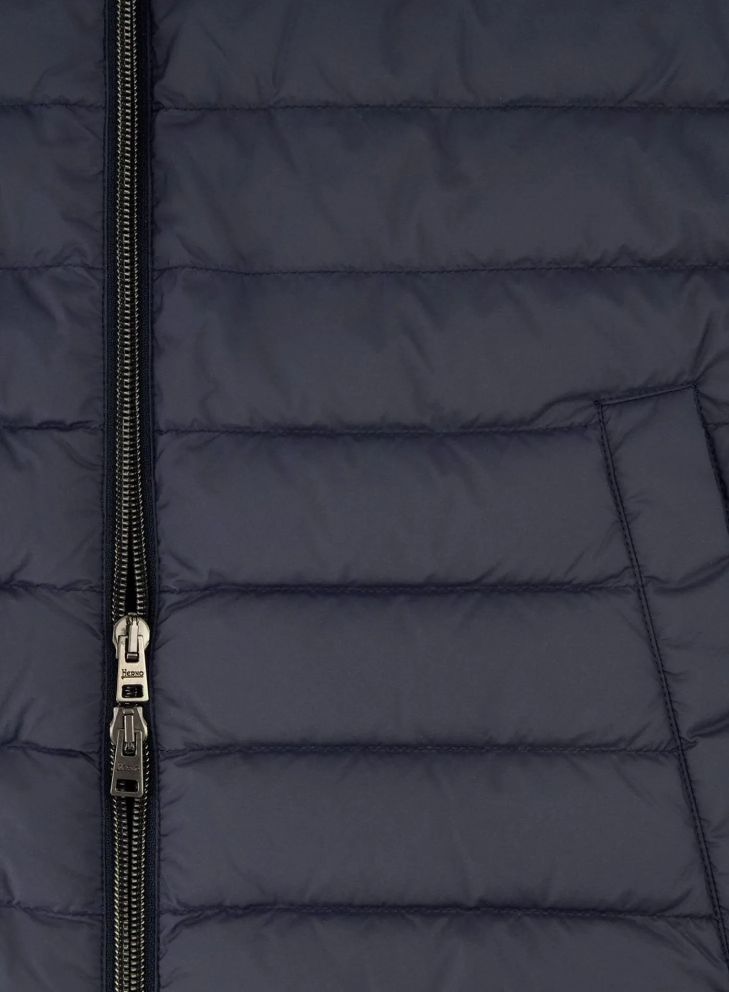 Gewatteerde Bodywarmer Van Wol En Zijde