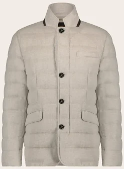 Gewatteerde Jas Van Wol En Cashmere