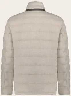 Gewatteerde Jas Van Wol En Cashmere