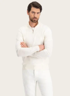 Half-Zip Trui Van Wol