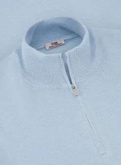 Half-Zip Trui Van Wol