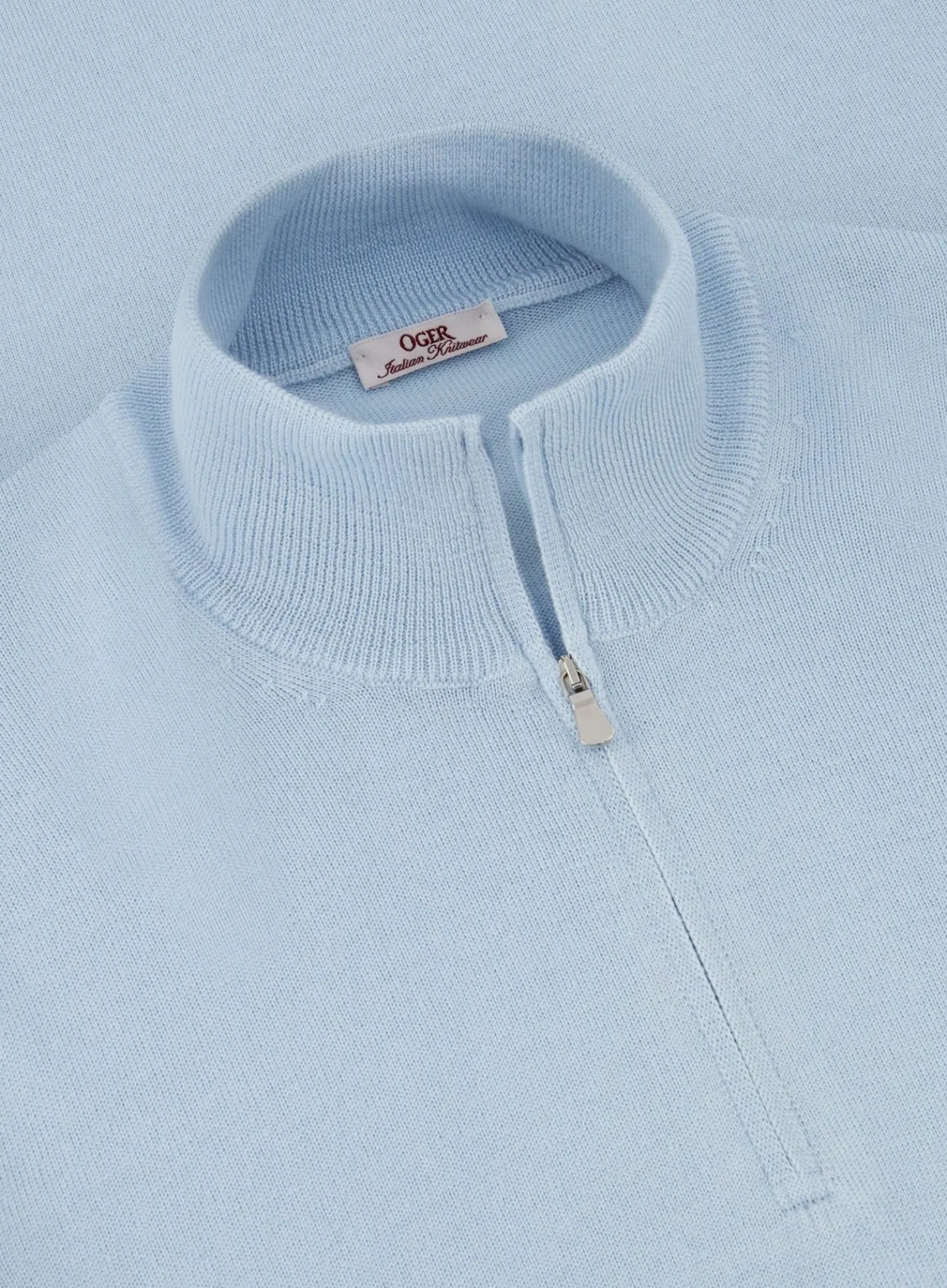 Half-Zip Trui Van Wol