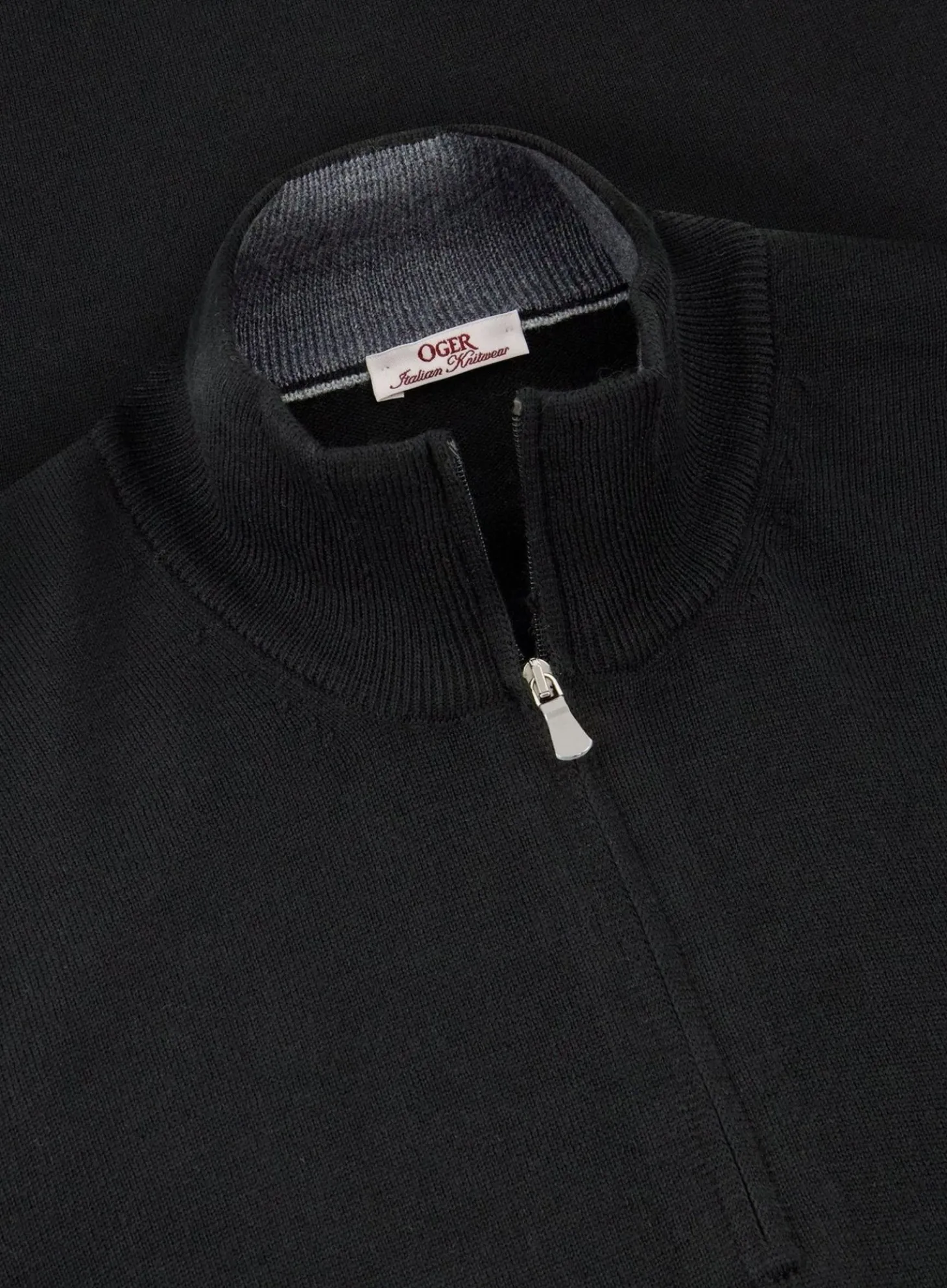 Half-Zip Trui Van Wol