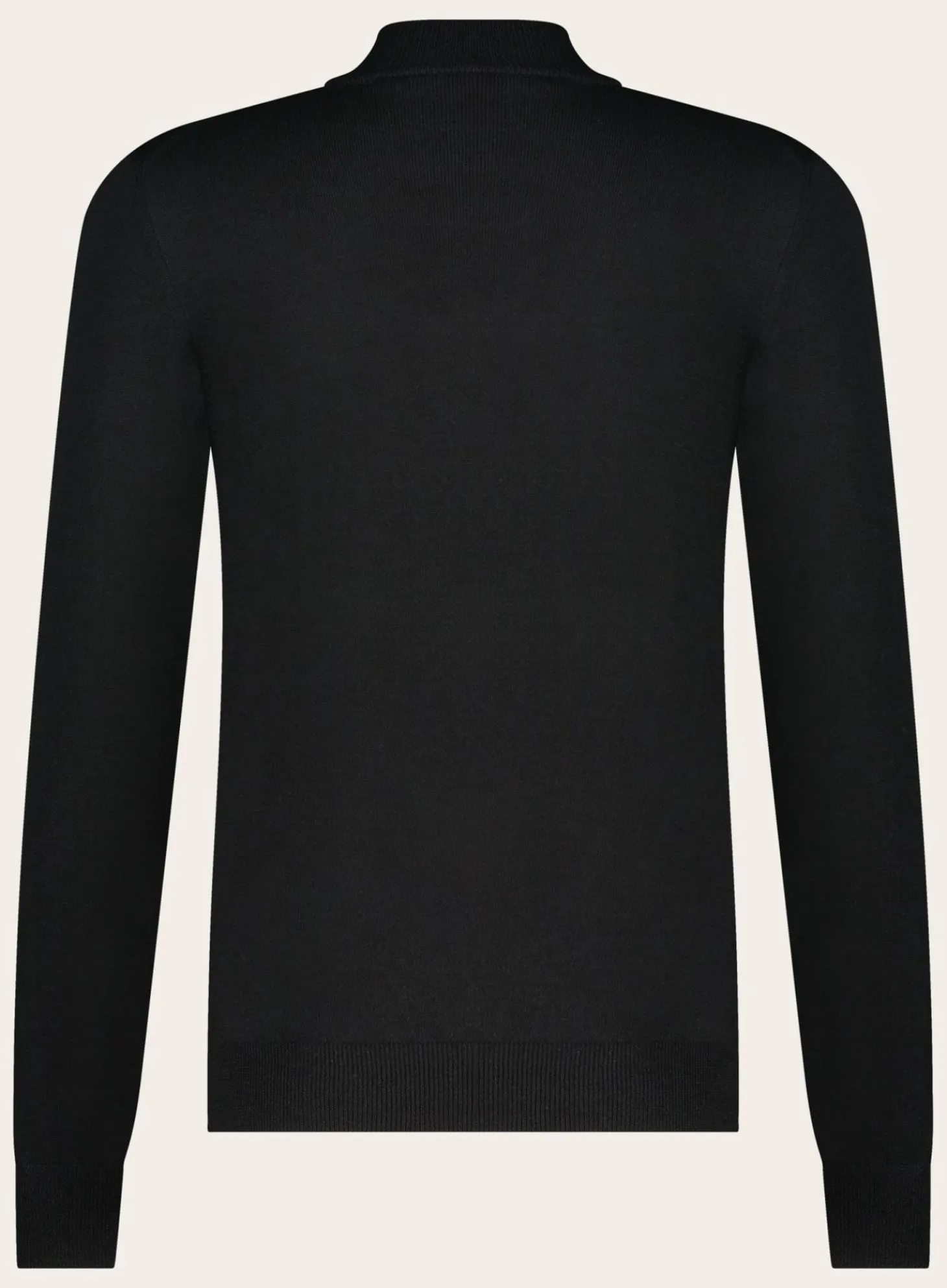 Half-Zip Trui Van Wol
