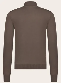 Half-Zip Trui Van Wol