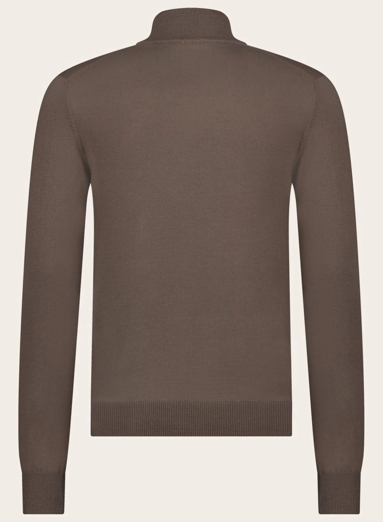 Half-Zip Trui Van Wol