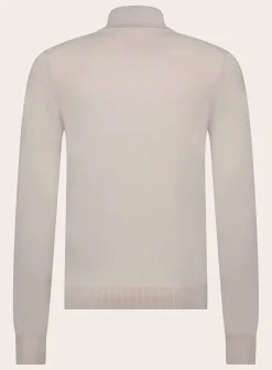 Half-Zip Trui Van Wol