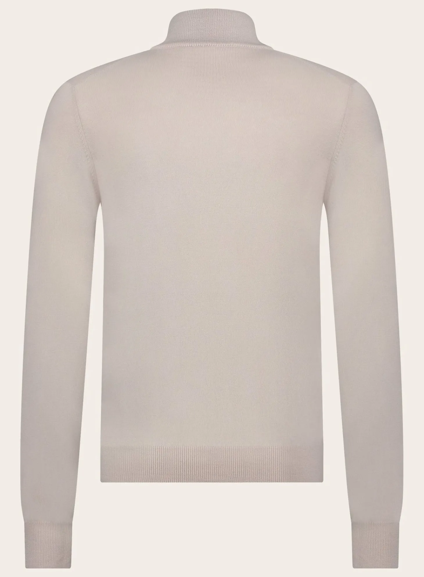 Half-Zip Trui Van Wol