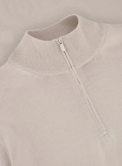 Half-Zip Trui Van Wol