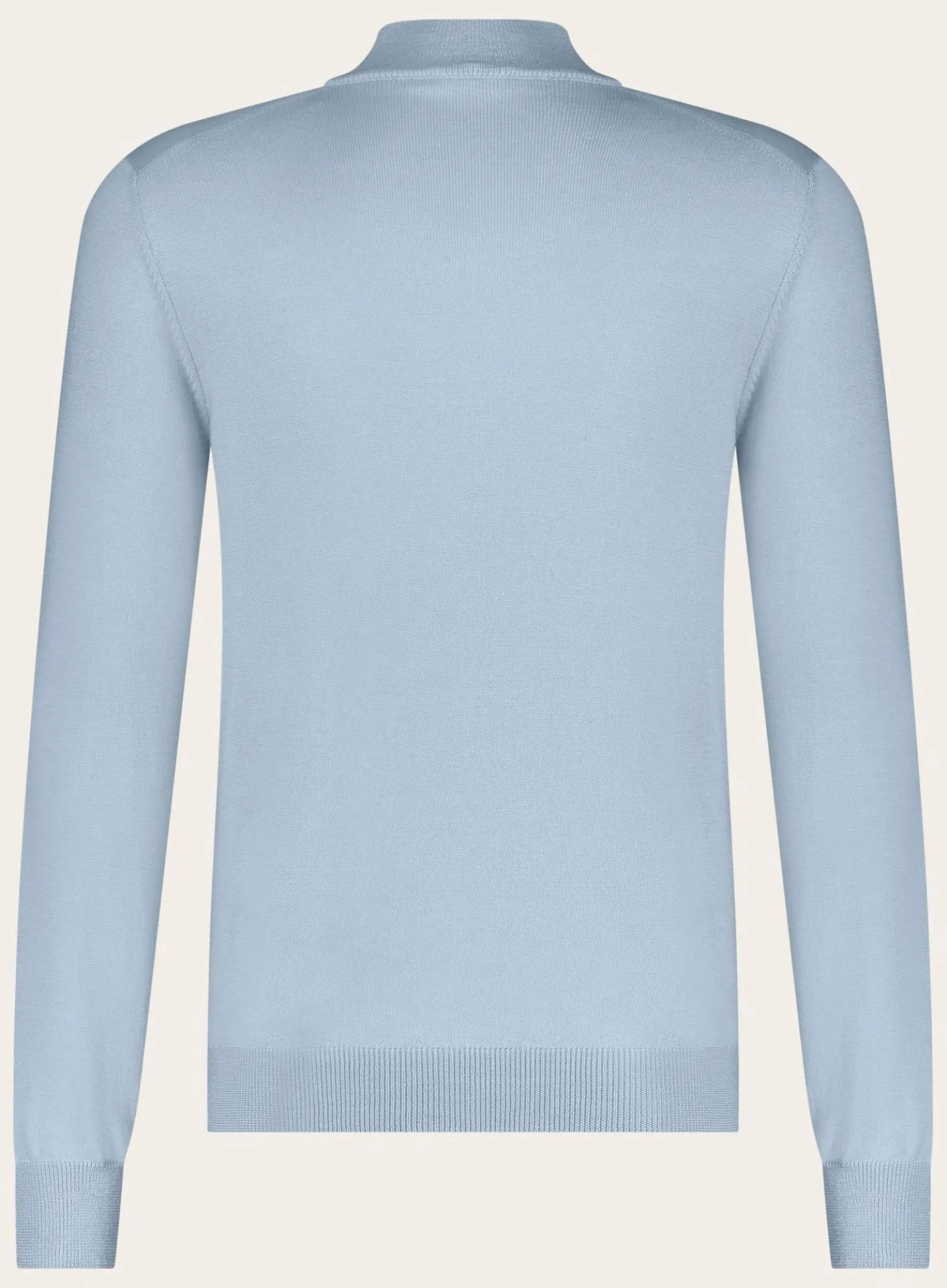 Half-Zip Trui Van Wol