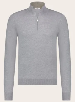 Half-Zip Trui Van Wol