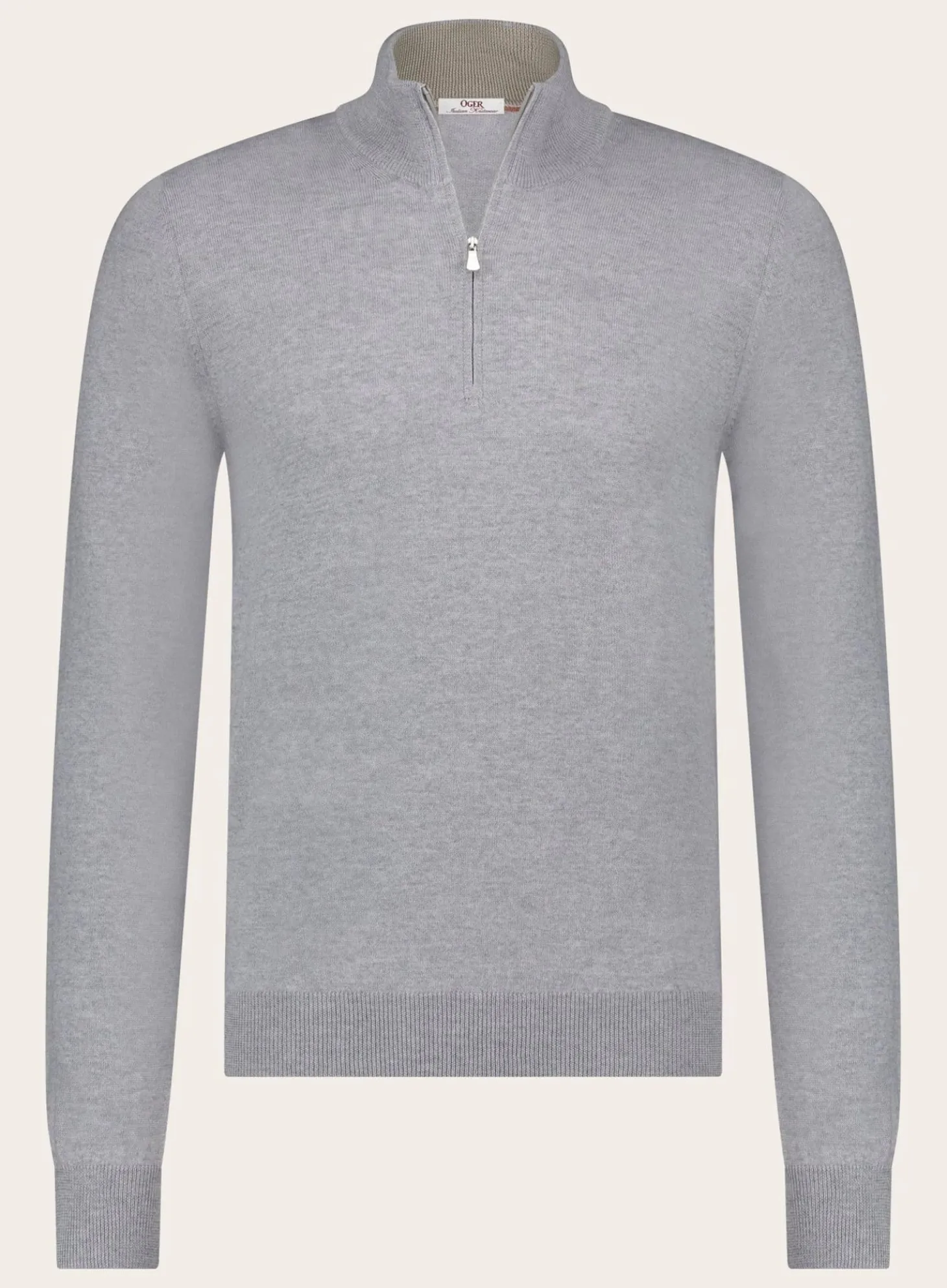 Half-Zip Trui Van Wol
