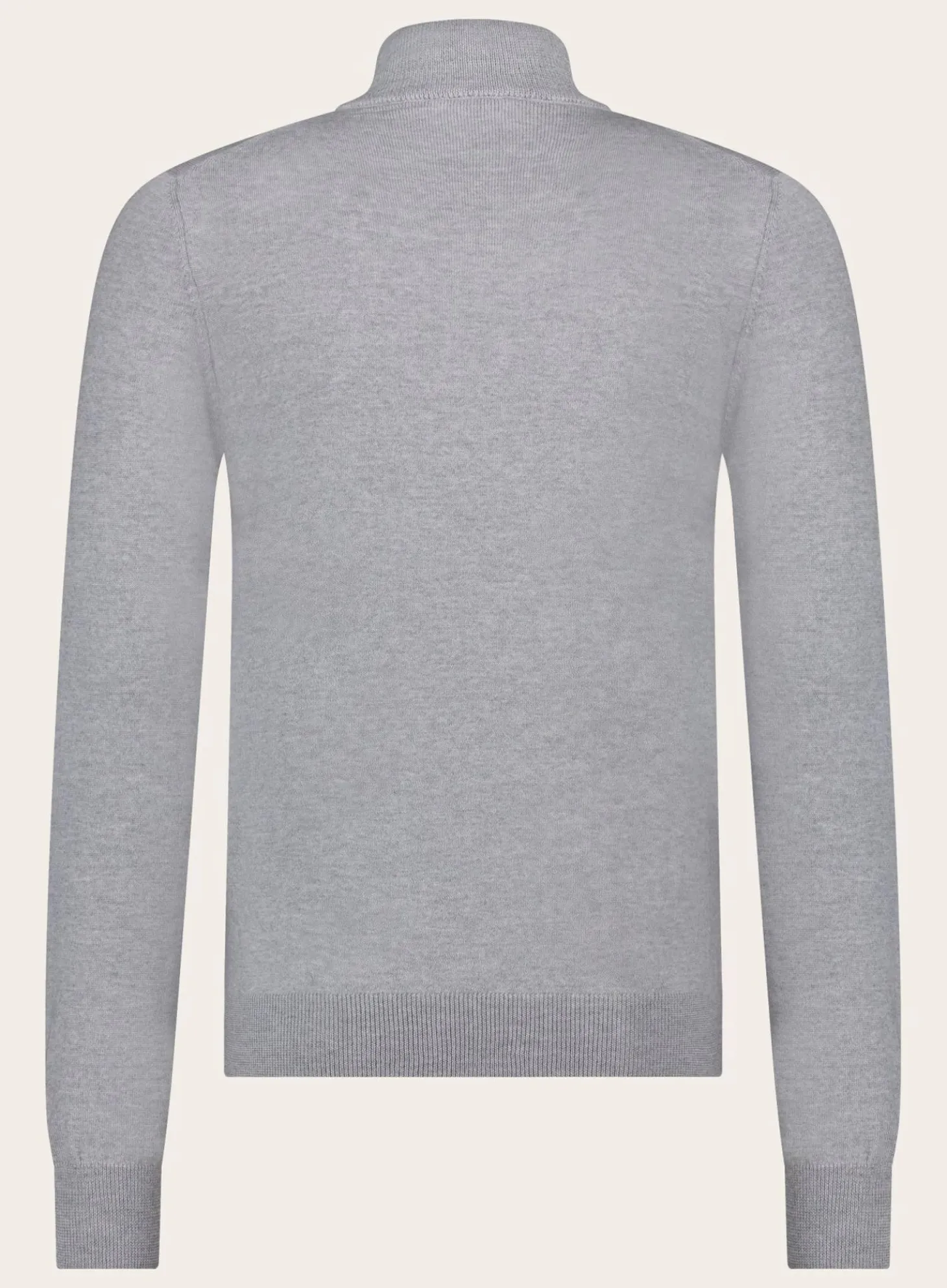 Half-Zip Trui Van Wol